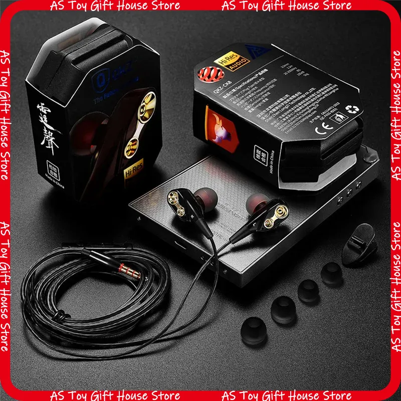 Desk Hifi Setup - QKZ CK8 In Ear Wired Earphones