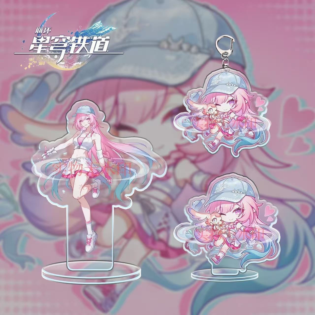 Desk Setup Kit - 3Pc/Set Cyrene Acrylic Stand Demiurge Mem