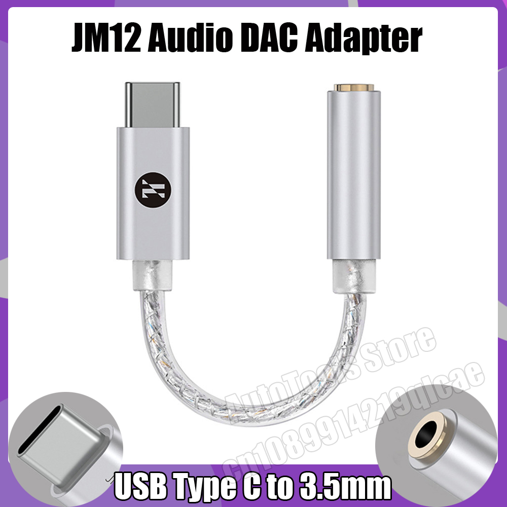 Desk Hifi Setup - JCALLY JM12 Digital Audio Adapter Type-C