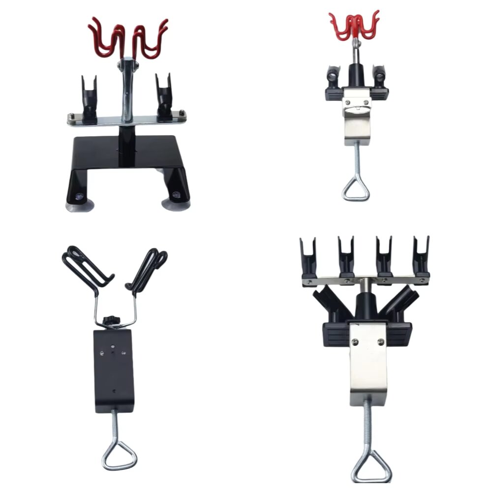 Desk Setup Kit - Large Airbrush Holder for Handled Airbrushes,