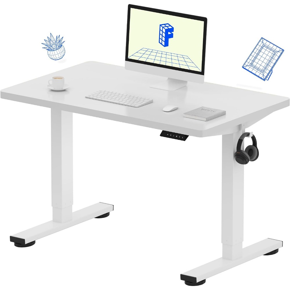 Desk Setup Dual Monitor - FLEXISPOT EN1 40