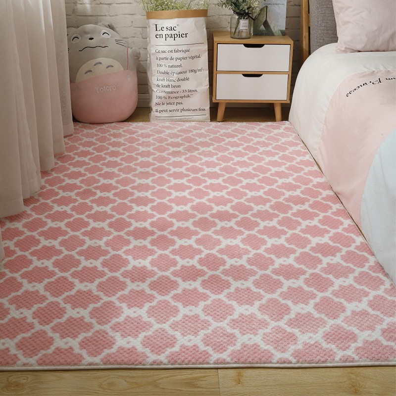 Desk Setup Girly - Ins Bedroom, Living Room, Short Plush