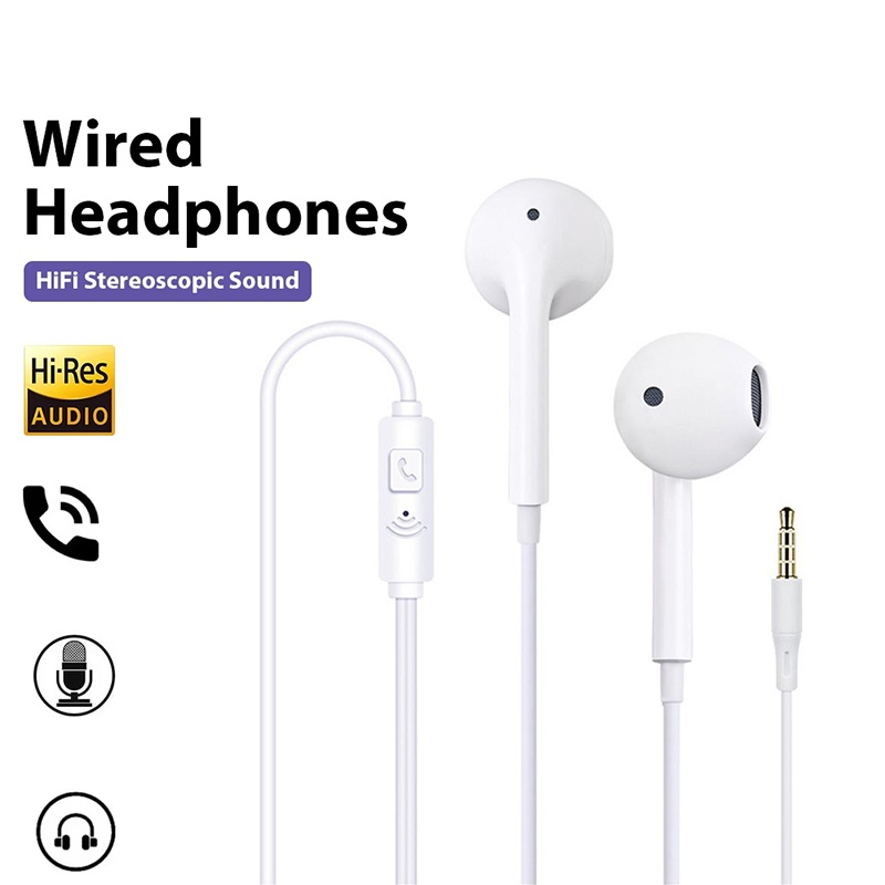 Desk Hifi Setup - 3.5mm Wired Earphone In Ear Headset