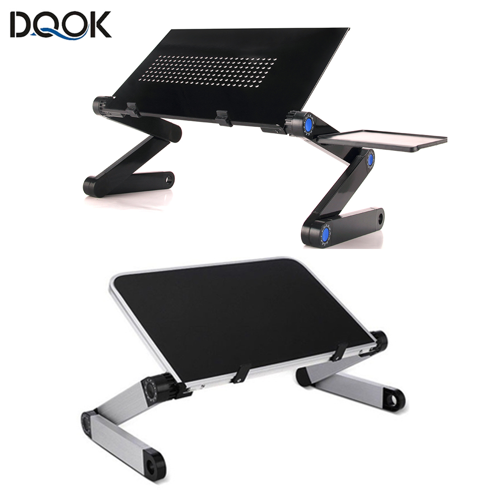 Desk Setup Pc - Adjustable Laptop Desk Stand Portable Aluminum