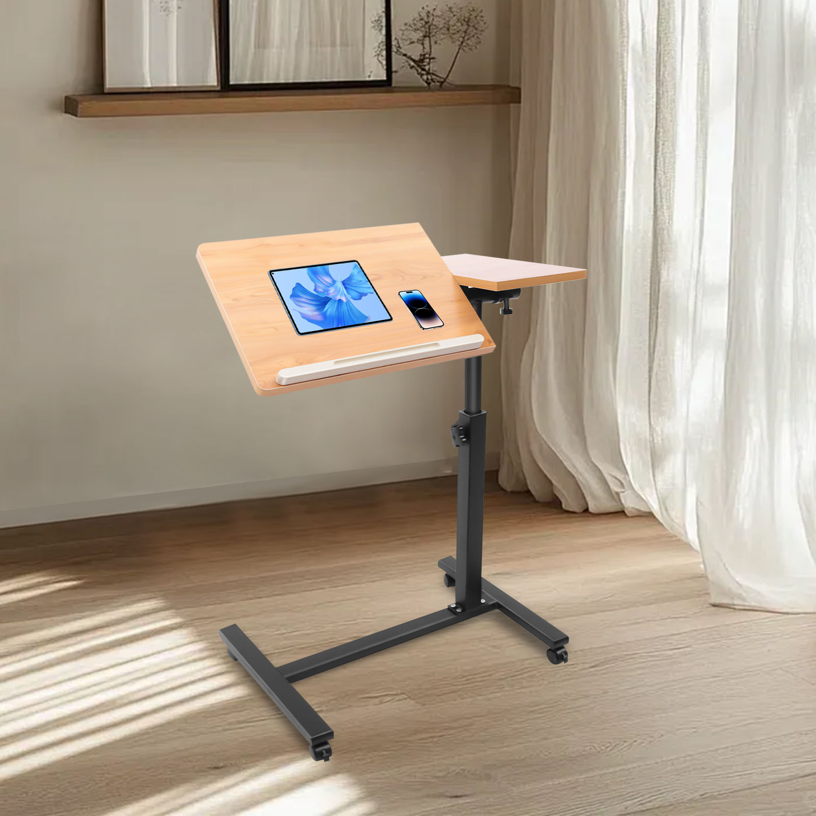 Mobile Laptop Table Adjustable - огляд і ціна Desk Setup Maker