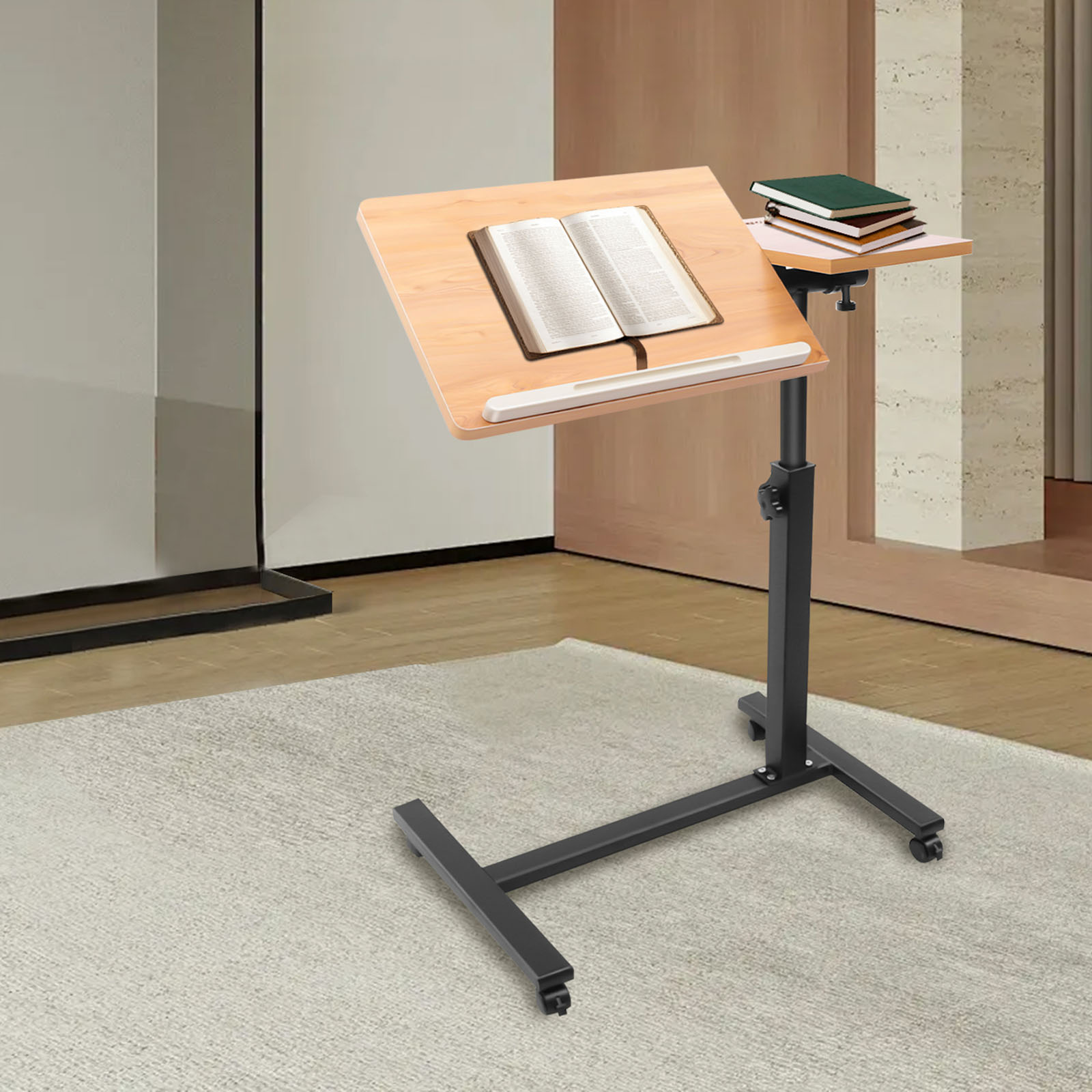Mobile Laptop Table Adjustable - огляд і ціна Desk Setup Maker