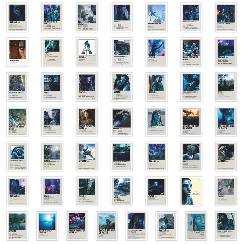 50pcs Avatar Movie Poster Stic - огляд і ціна Desk Setup Poster
