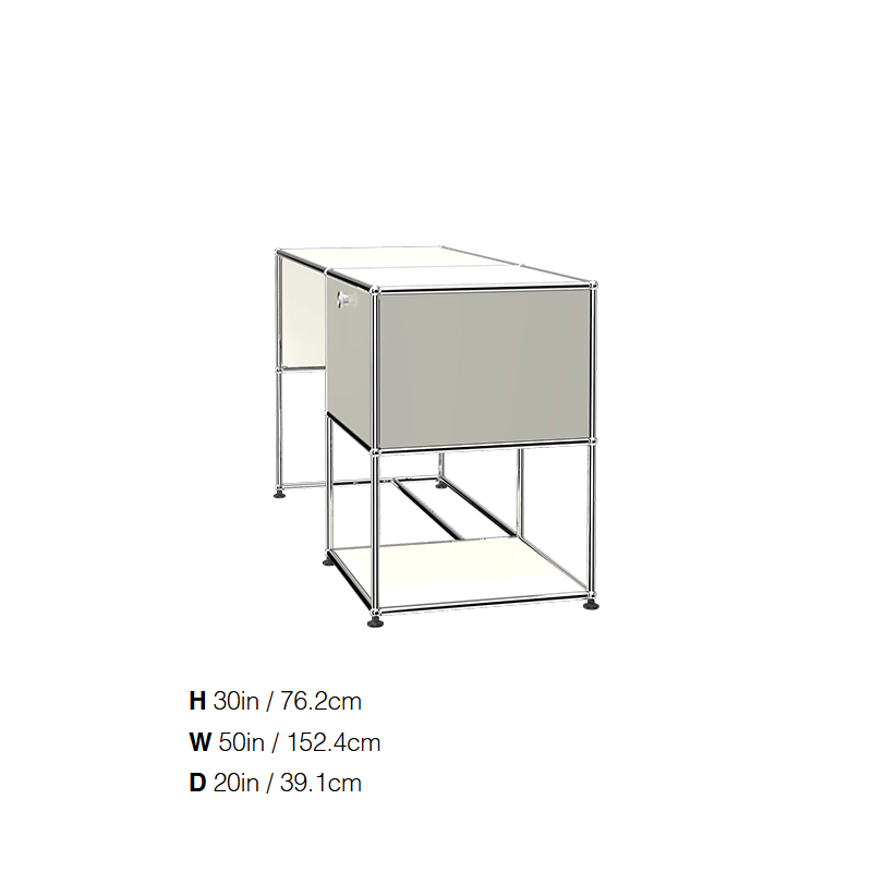 Modern Modular Metal Desk with - огляд і ціна Desk Setup Pc