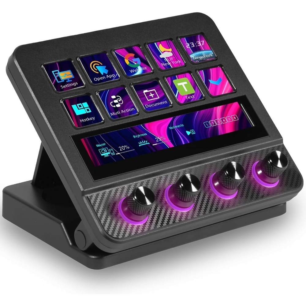 Programmable USB Shortcut Keyb - огляд і ціна Desk Setup Streaming