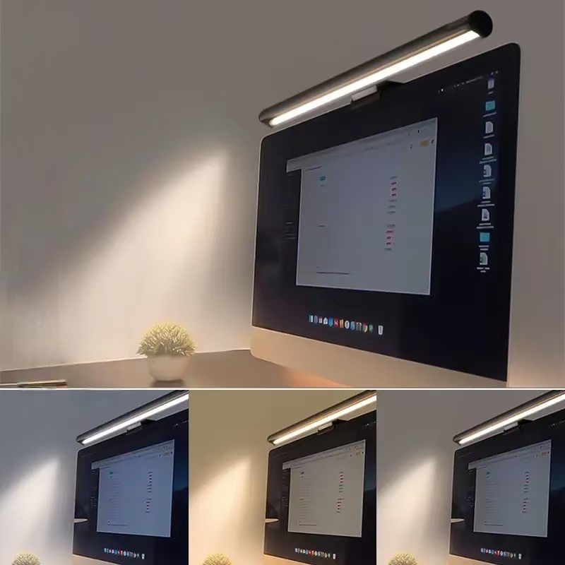 LED Monitor Light Hanging Desk - огляд і ціна Desk Setup Pc