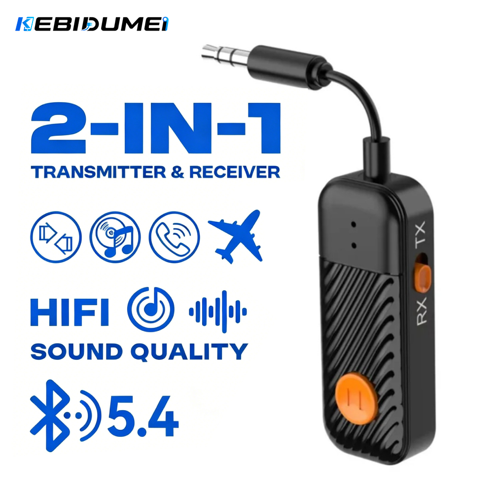 KEBIDUMEI Bluetooth 5.4 AUX Re - огляд і ціна Desk Hifi Setup