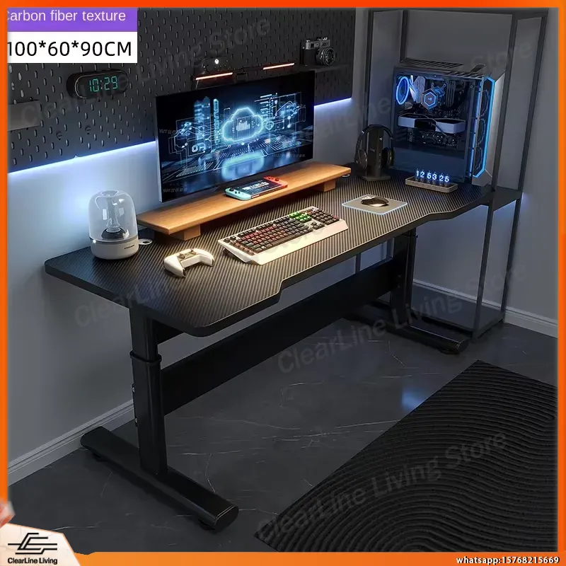 Adjustable Height Electric Sta - огляд і ціна Desk Setup Streaming