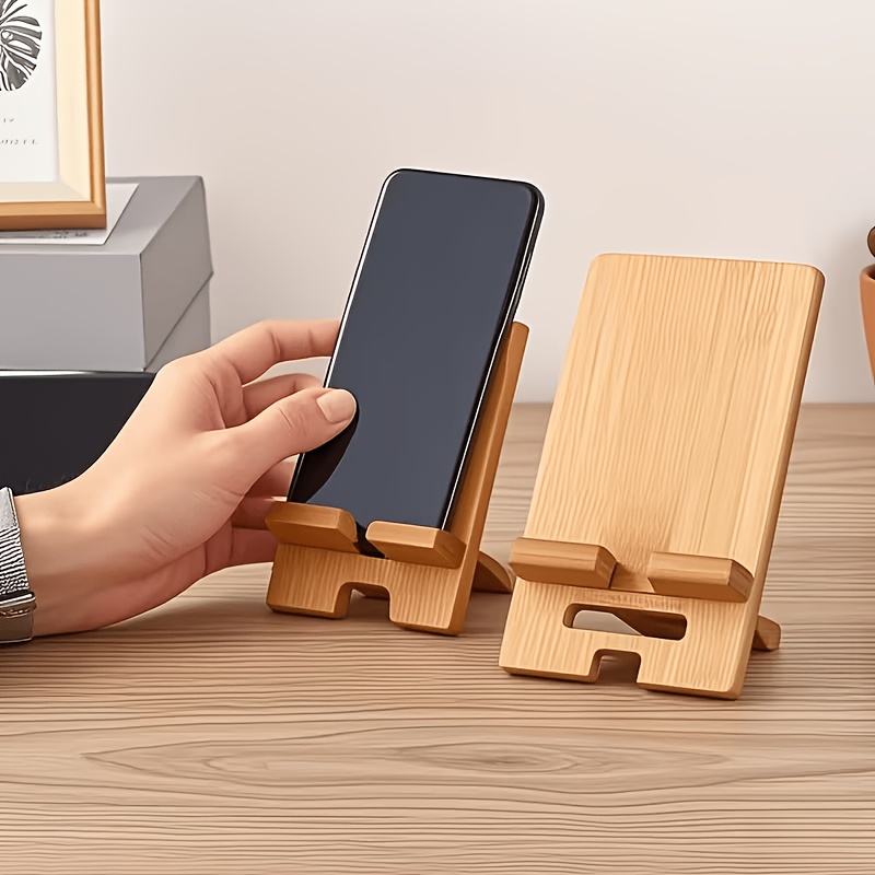 2pcs/4pcs/Set Wood Bamboo Phon - огляд і ціна Desk Setup Kit