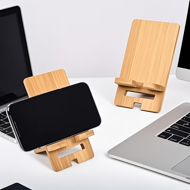 2pcs/4pcs/Set Wood Bamboo Phon - огляд і ціна Desk Setup Kit