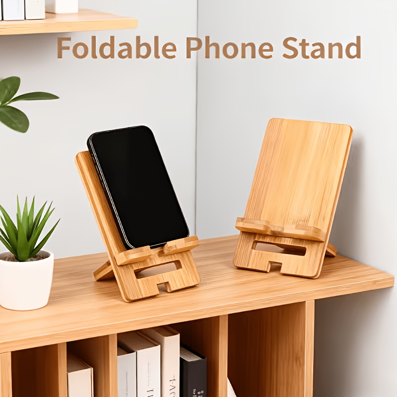 2pcs/4pcs/Set Wood Bamboo Phon - огляд і ціна Desk Setup Kit