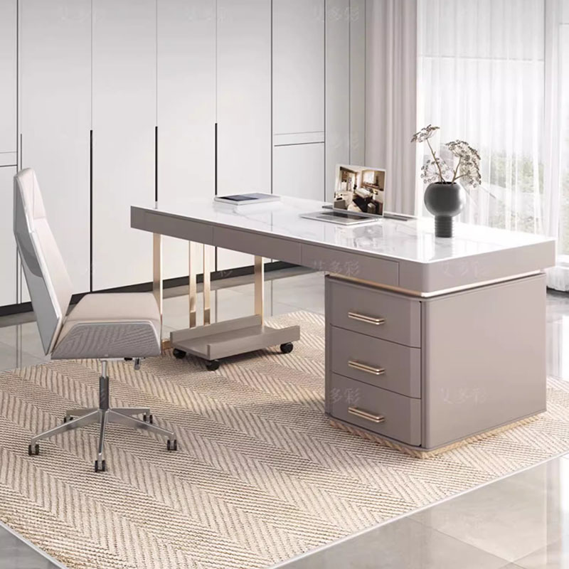 Office Desk Minimalist Drawers - огляд і ціна Desk Setup No Computer