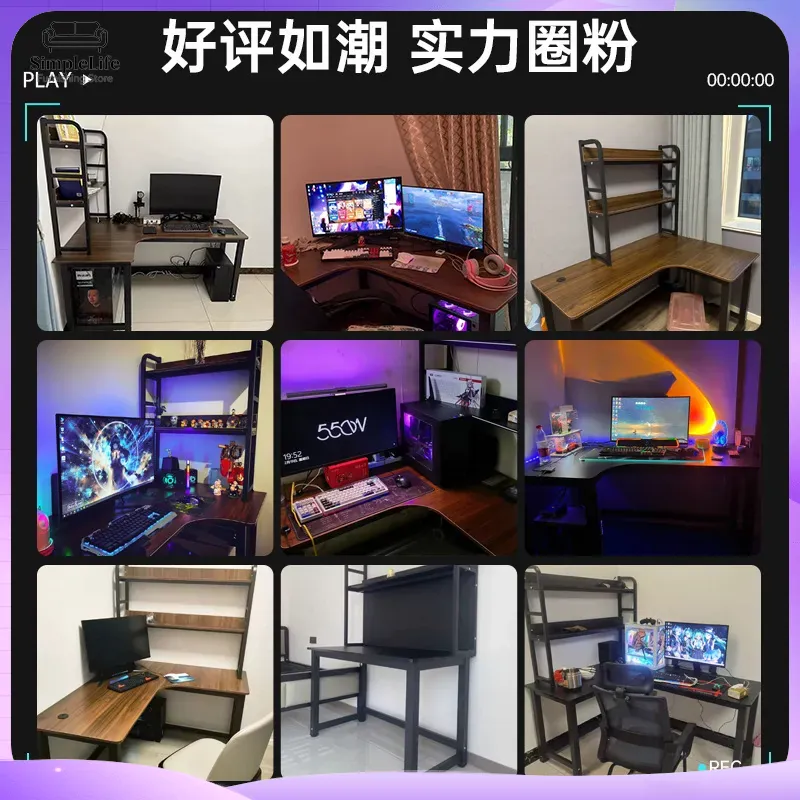 Corner Gaming Desk Computer De - огляд і ціна Desk Setup Pc