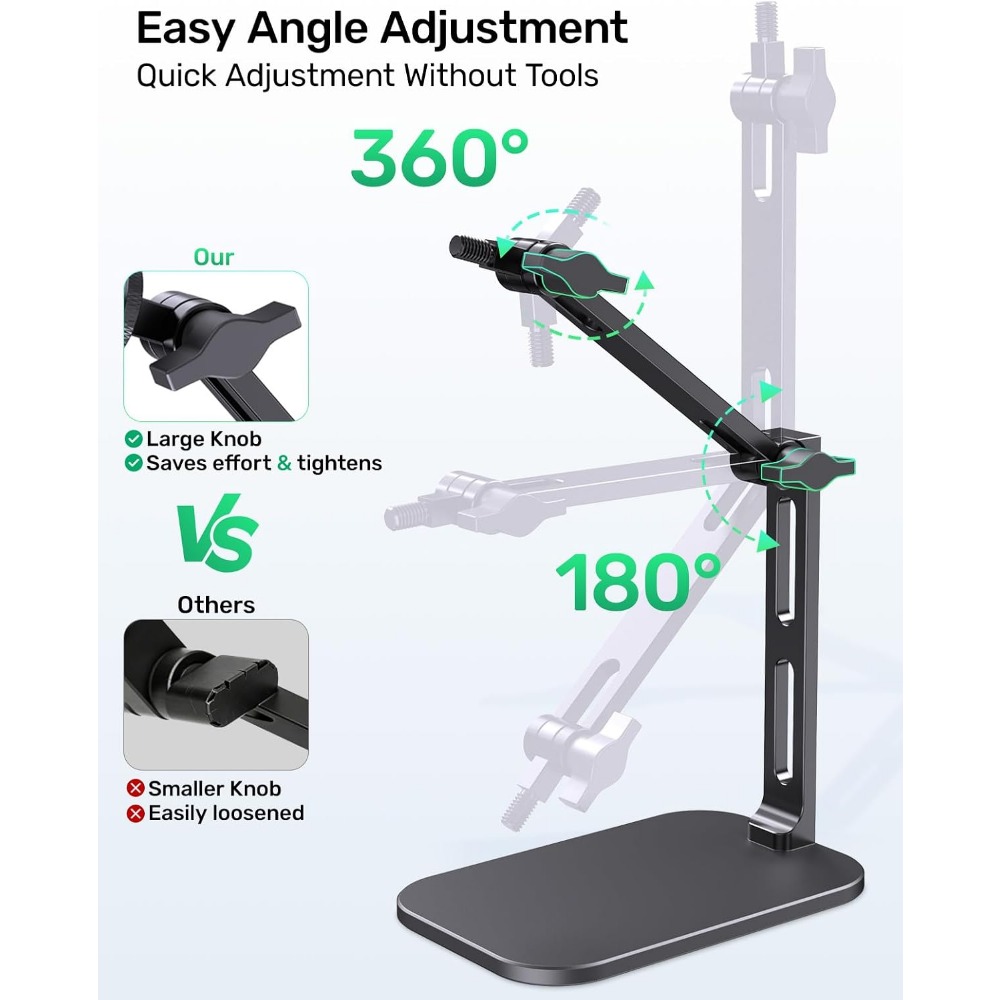 Durable Desk Mic Stand, Max Lo - огляд і ціна Desk Setup Studio