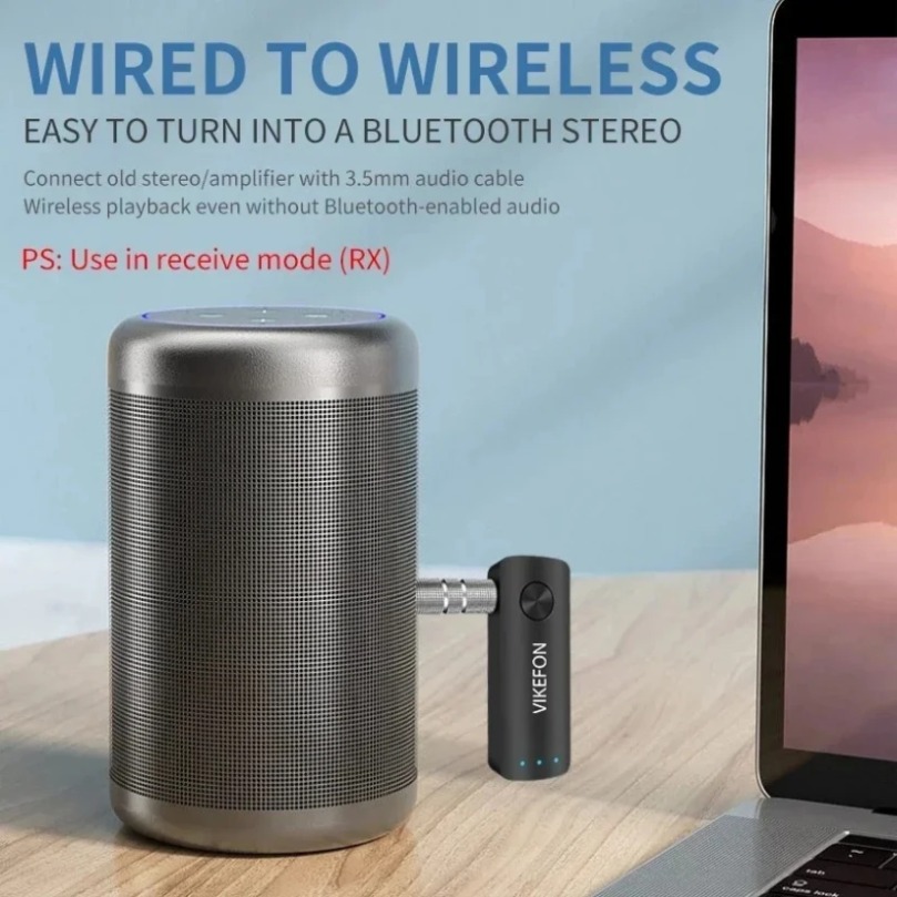 2 In 1 Bluetooth 5.4 Audio Rec - огляд і ціна Desk Hifi Setup