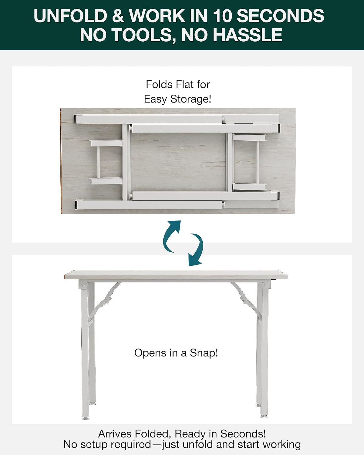 Frylr Small Folding Computer D - огляд і ціна Desk Setup For 2 Laptops