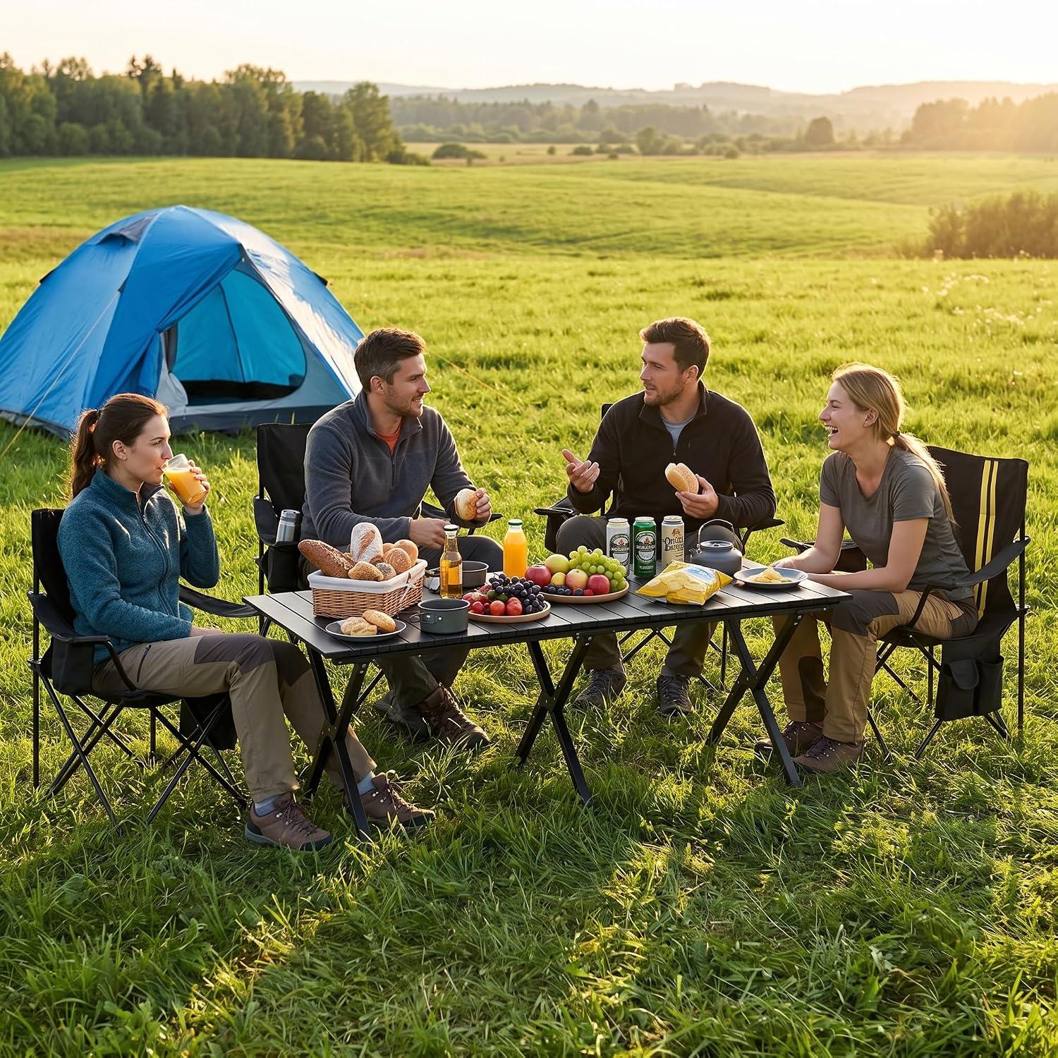 Folding Camping Chair And Tabl - огляд і ціна Desk Setup Kit