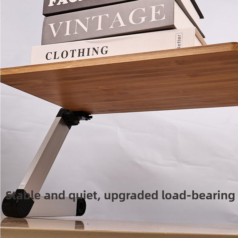 Adjustable Bamboo Bed Desk Fol - огляд і ціна Desk Setup With Ipad