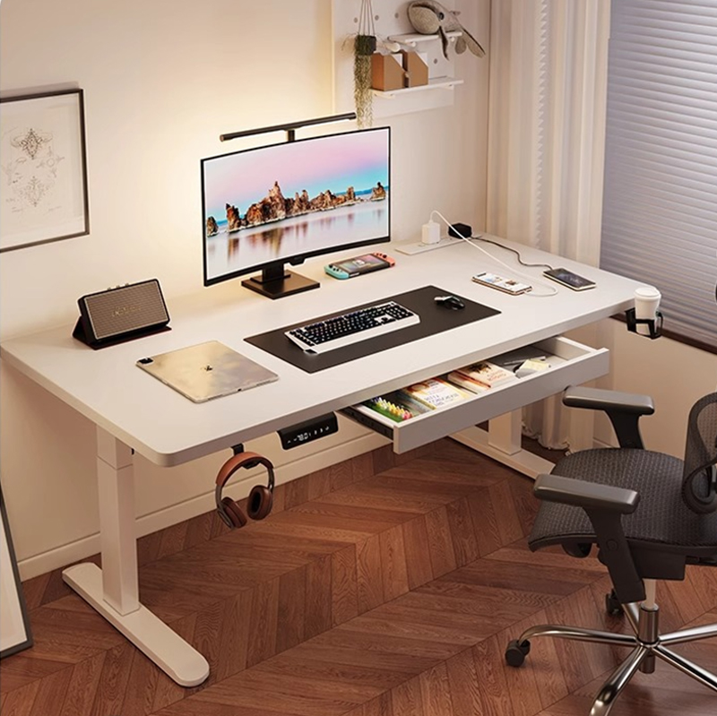 Modern Iron Dual Motor Electri - огляд і ціна Desk Setup Bedroom