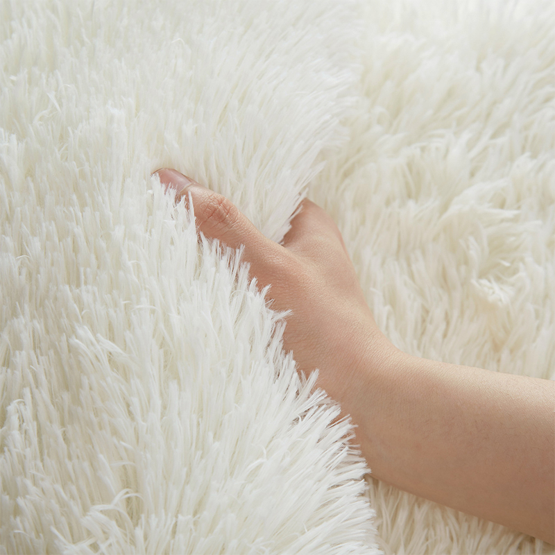 Plush Carpet Suitable For Livi - огляд і ціна Desk Setup Girly