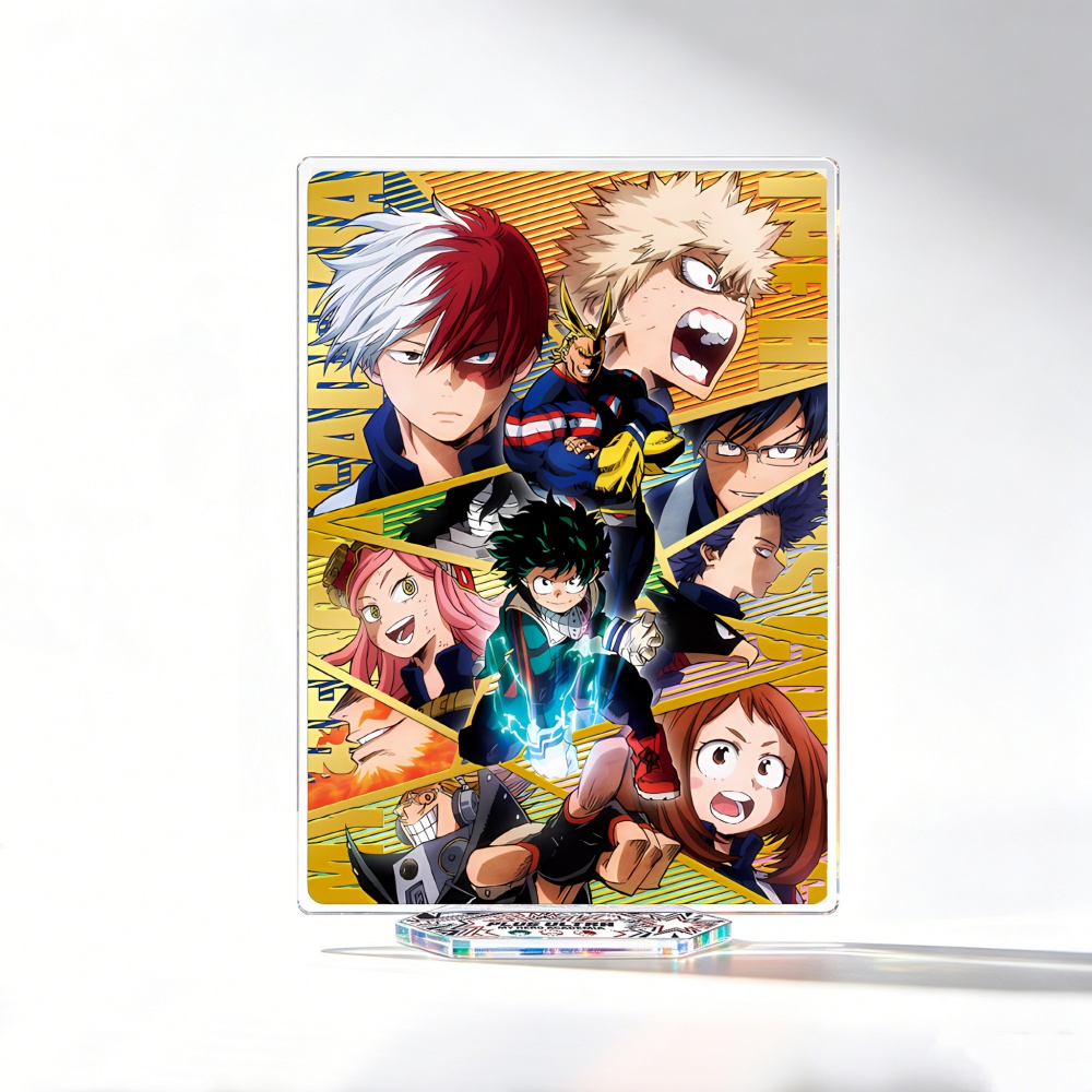 My Hero Academia Acrylic Stand - огляд і ціна Desk Setup Poster