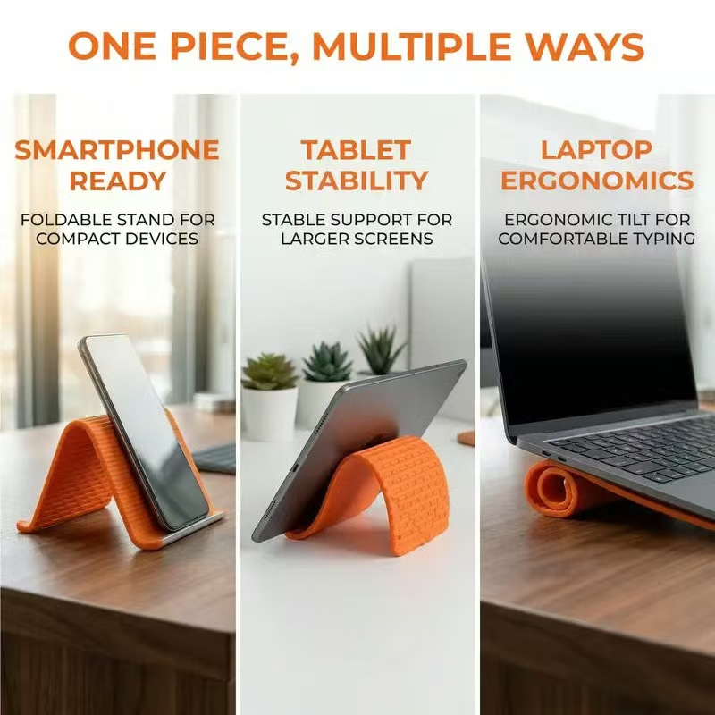 20CM Silicone Phone Stand, Tik - огляд і ціна Desk Setup With Ipad