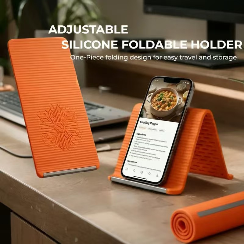 20CM Silicone Phone Stand, Tik - огляд і ціна Desk Setup With Ipad