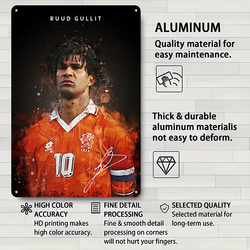 Ruud Gullit Football Player Wa - огляд і ціна Desk Setup Poster