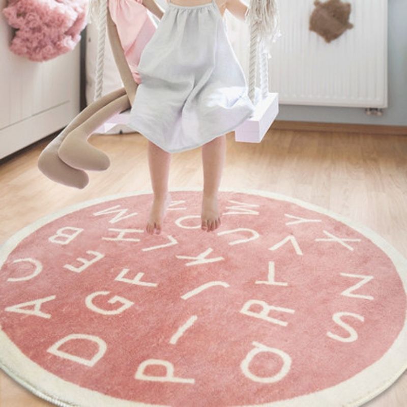 Round Fluffy Carpet For Living - огляд і ціна Desk Setup Girly