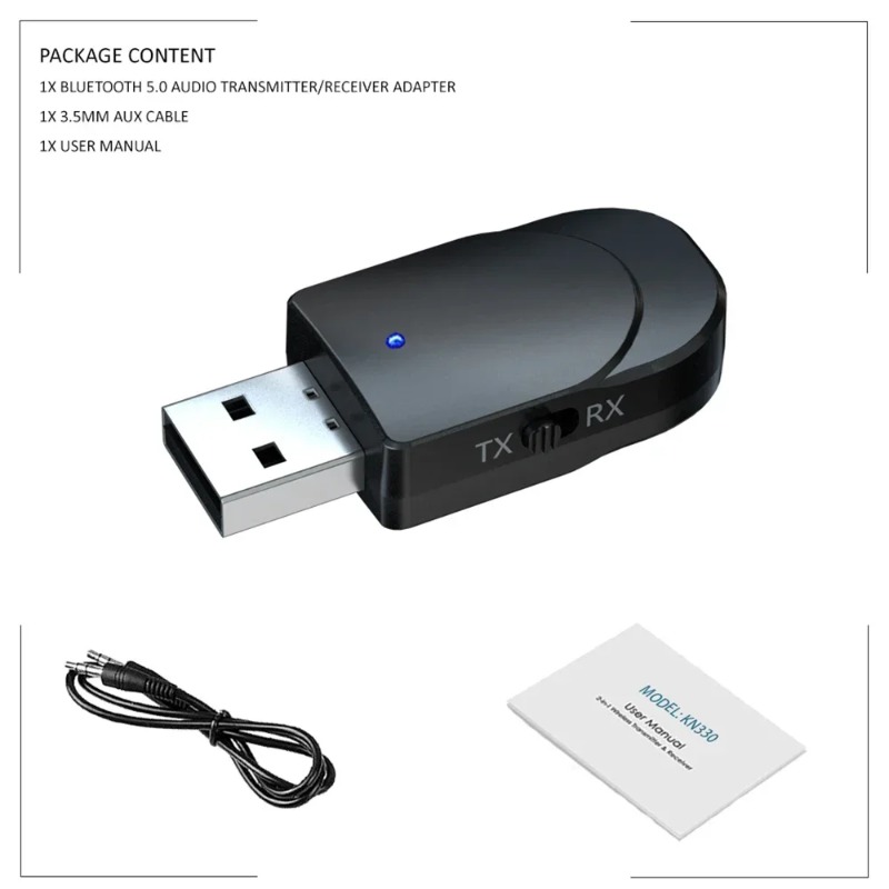 KN330 3in1 USB EDR Bluetooth 5 - огляд і ціна Desk Hifi Setup