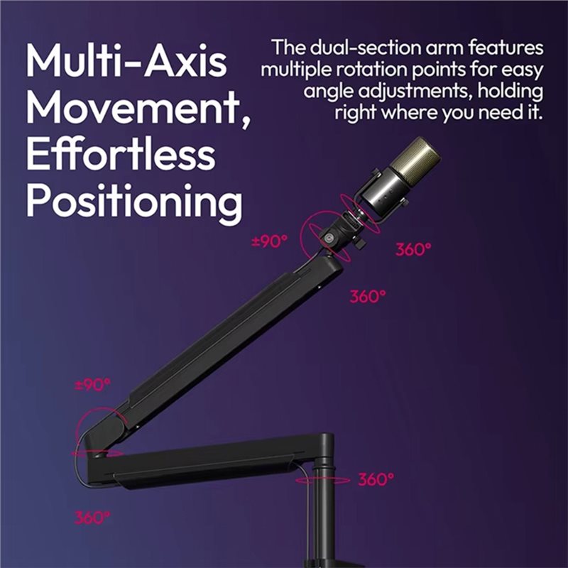 A99E-ZJ05 Adjustable Microphon - огляд і ціна Desk Setup Streaming