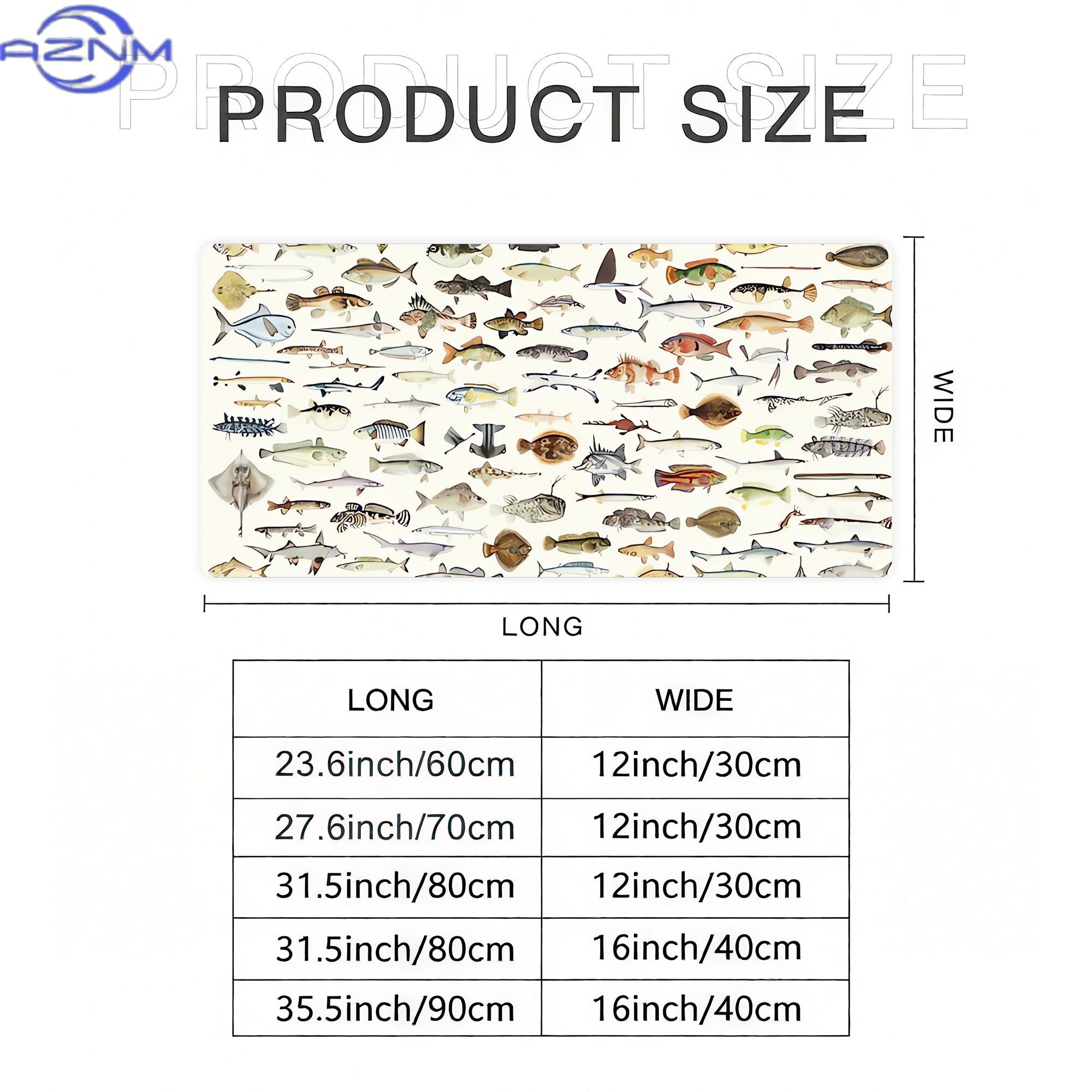 Fish Desk Mat for Mood Lightin - огляд і ціна Desk Setup Bedroom