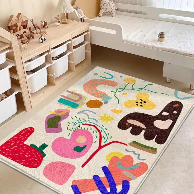 Stylish Nordic style rug, dopa - огляд і ціна Desk Setup Girly