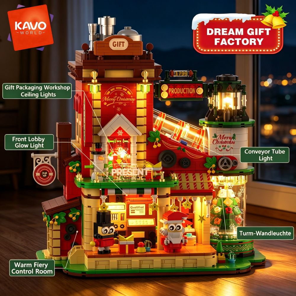 KAVOWORLD 2775PCS Christmas Gi - огляд і ціна Desk Setup Requirements