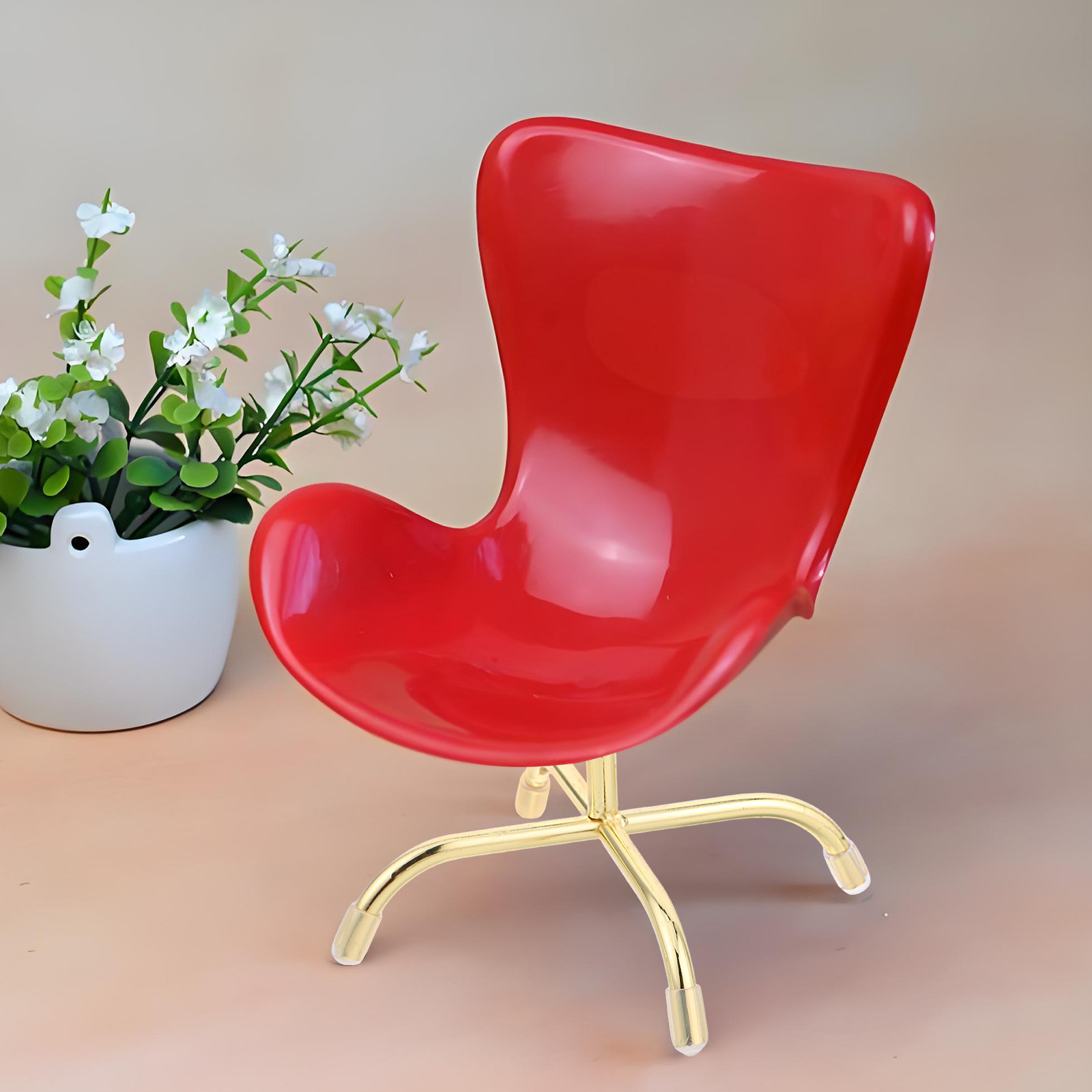Mini Swivel Chair Base Metal L - огляд і ціна Desk Setup Photography